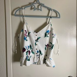 Fashion Nova Strap Floral Top